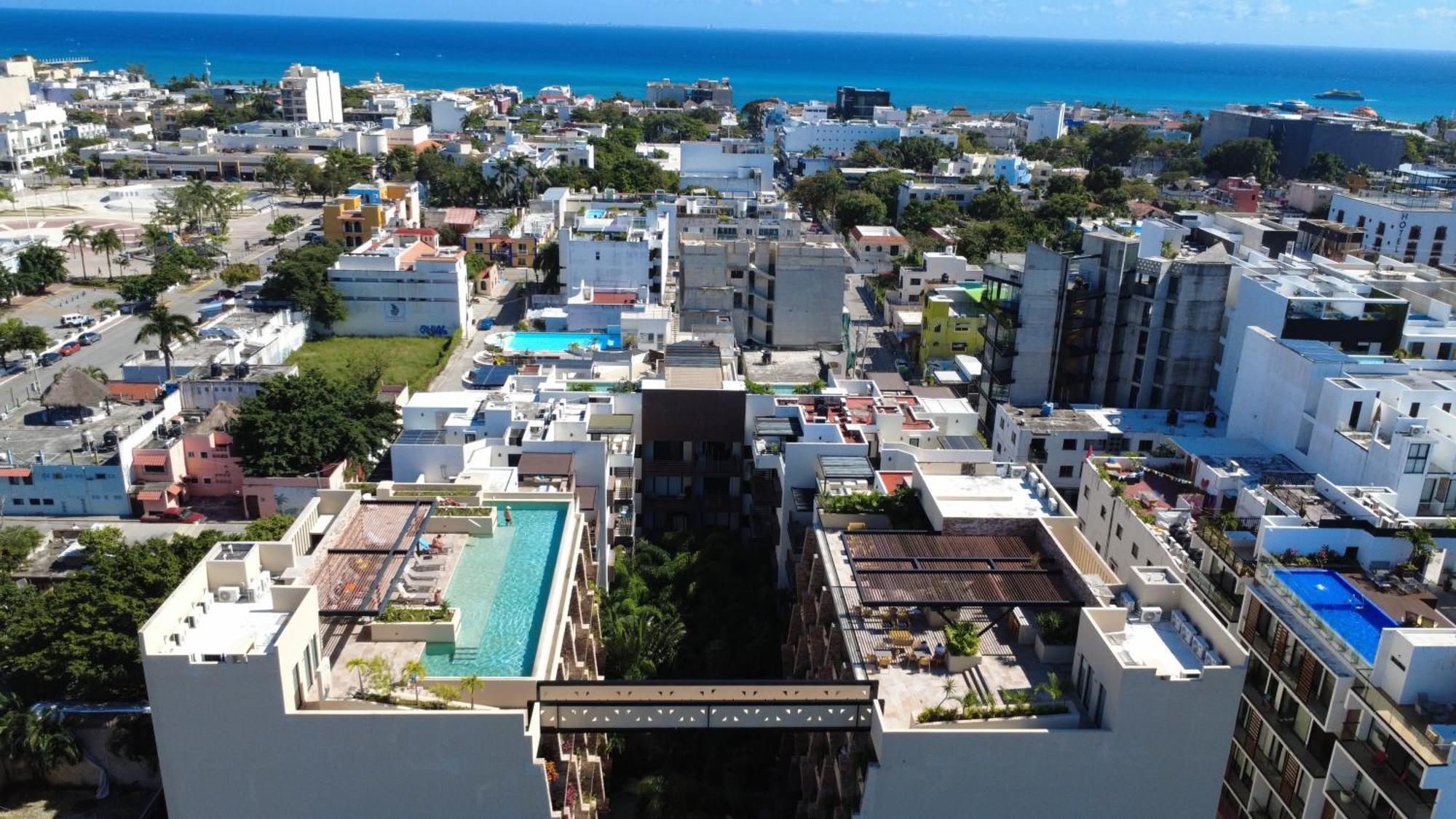 Maravilloso Estudio En Playa Rooftop-Pool-Bbq & Gym By Yeah Playa del Carmen Eksteriør bilde